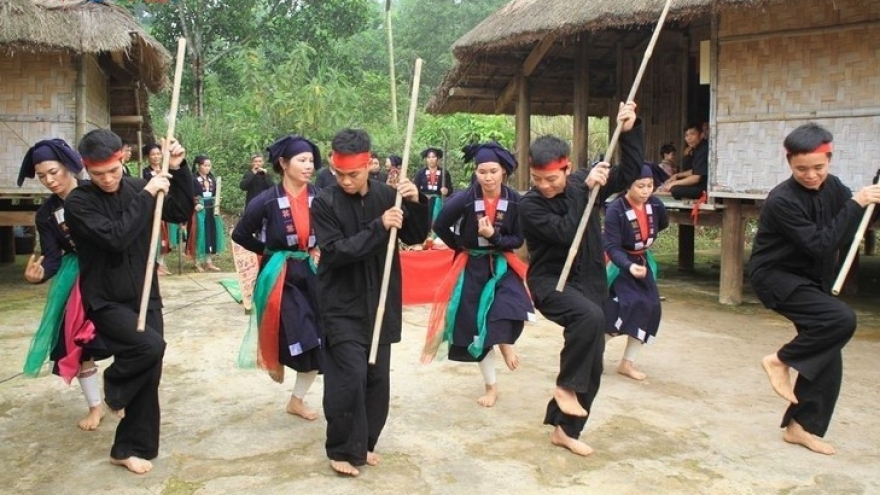 Tac xinh dance, a cultural heritage of San Chay ethnic group